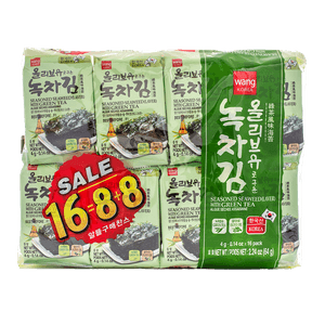 Seasoned Seaweed Green Tea 16pk 2.24oz (64g)