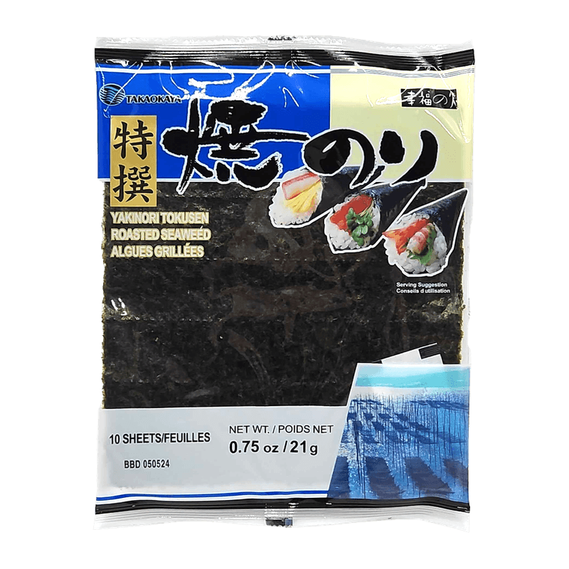 Yakinori Tokusen 10 Sheets 0.75oz(21g) - H Mart