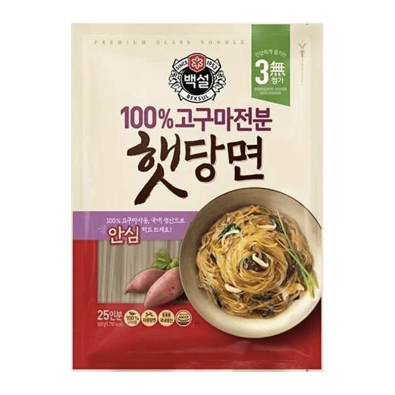 Buy CJ Beksul Sweet Potato Starch Glass Noodle 1.1lb HMart H Mart