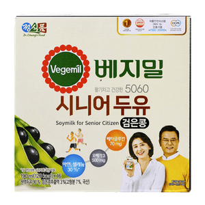 Vegemil Senior Soymilk 6.65oz/16pk