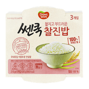 Cooked Rice 3 Pack (210g*3)