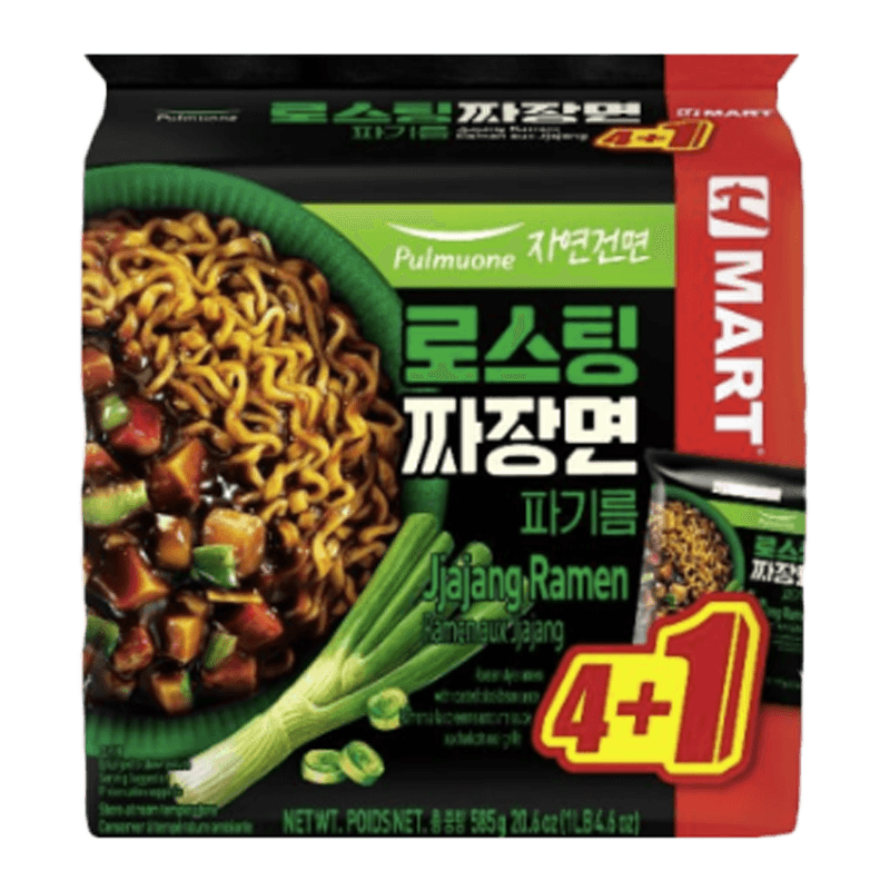 Pulmuone--H-Mart-Exclusive--Jjajang-Ramen-Bundle-20.6-OZ--4-1-PK-