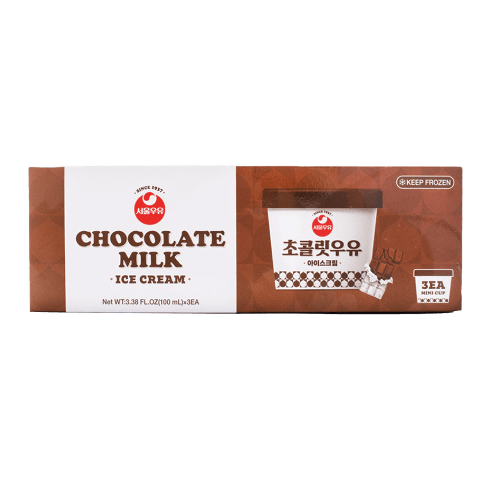 Chocolate Milk Ice Cream 3 Pack (100ml) - H Mart