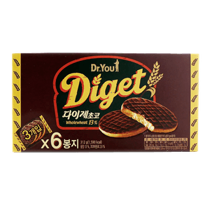 Dr.Y Choco Diget Multi 6 PK 11 OZ (311 G)
