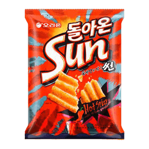Sun Hot Spicy Chips 4.76oz(135g)
