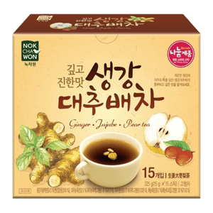 Ginger Jujube Pear Tea 15 Sticks 7.93 OZ (225 G)