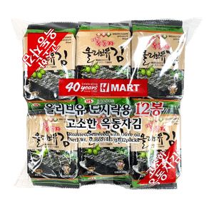 Seaweed Olive Oil 4.5g*12pk
