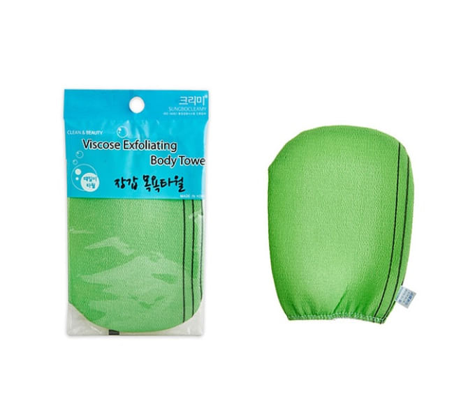 Viscose Exfoliating Body Towel Glove 1 Pc H Mart