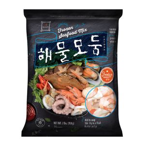 Frozen Seafood Mix 2lb(908g)