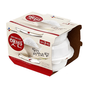 Cooked White Rice 7.4oz(210g) 3 Packs