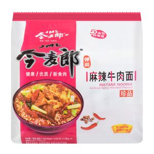 Instant Noodle Spicy Hot Beef Flavour 3.91oz(111g) 5 Packs