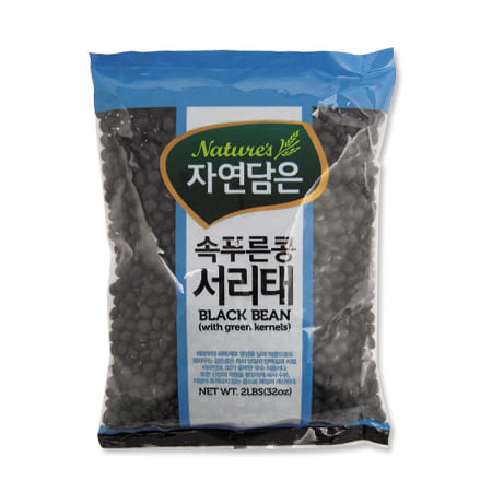 Raw-Nature-Black-Bean-with-Green-Kernels-2lb-907g-