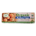 Today-s-Farm-Grade-A-Organic-12-Medium-Brown-Eggs-21oz-596g-