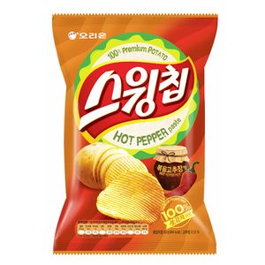 Swing Chip Hot Pepper Paste Flavor 4.37oz(124g)