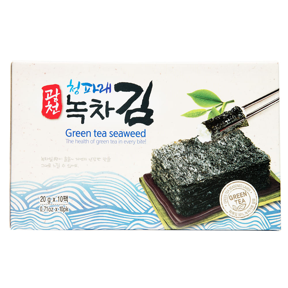 Buy Gwangcheon Green Tea Seasoned Laver (Green Laver) Gift Set (0.71oz