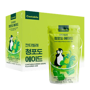 Green Grape Iced Tea Pouches 8.11 fl.oz(230ml) 10 Pouches