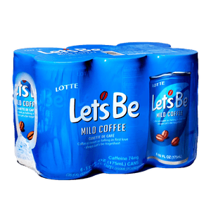 Let's Be Mild 5.92oz(175ml) 6 Packs