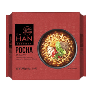 Pocha Ramyun 4.15oz(117g) 4 Packs
