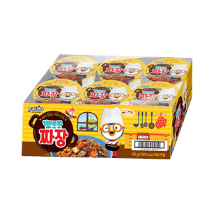 Pororo Jjajang Small Cup 2.29oz(65g) 6 Packs