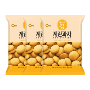 Egg Cookies 3 Packs Bundle 6.34oz(180g)