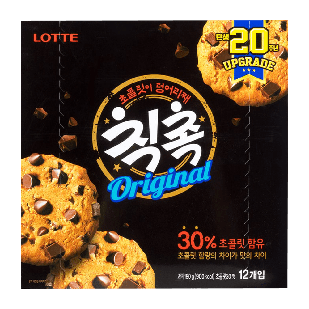 Chic Choc Original 12 Ea 6.3oz(180g) - H Mart