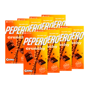 Pepero Crunky 1.38oz(39g) 8 Packs