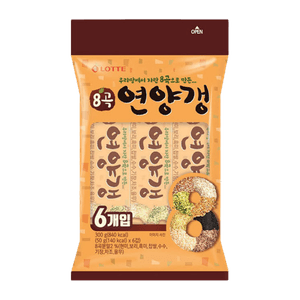 8 Grains Red Bean Paste Bar Multi Pack 1.76oz(50g) 6 Packs