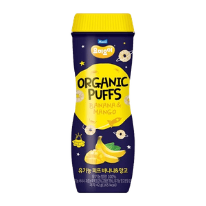 Organic Puffs Banana & Mango 1.48oz(42g)