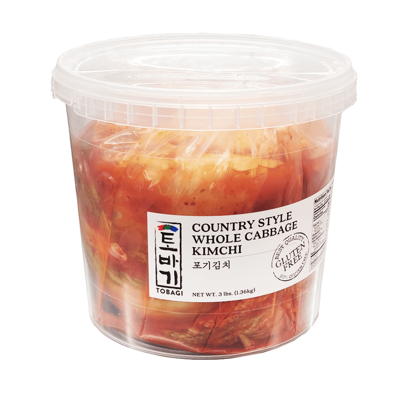 Tobagi Whole Cabbage Kimchi 3lb(1.36kg)