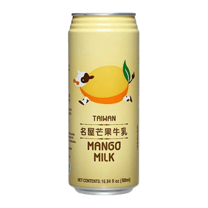 Taiwan Mango Milk 17.6 fl.oz(500ml)