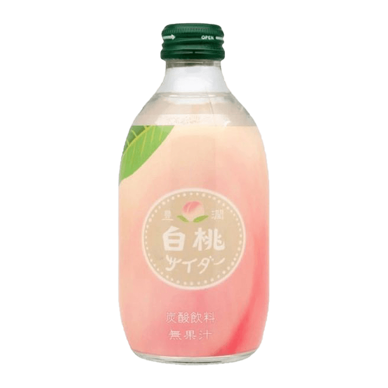 Tomomasu-Peach-Sparkling-Soda-10.58oz-300ml-