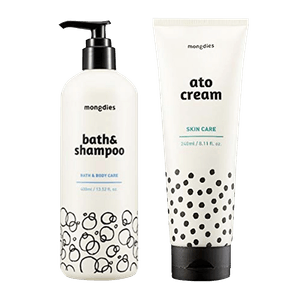 Bath Shampoo 13.52fl.oz(400ml)  & Ato Cream 8.11fl.oz(240ml)