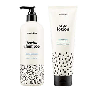 Bath Shampoo 13.52fl.oz(400ml)  & Ato Lotion 8.11fl.oz(240ml)