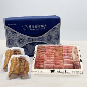 흑산도 강한숙성 홍어 1kg+수육 보쌈 500g 선물세트
