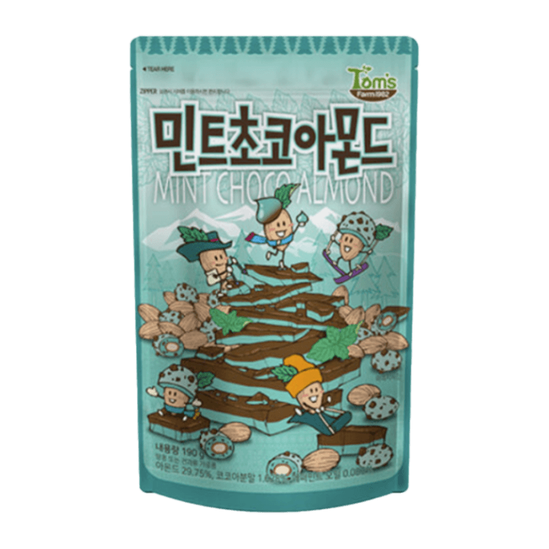 Gilim	Mint-chocolate-Almond-6.7oz-190g-	길림	민트초코-아몬드-6.7oz-190g-