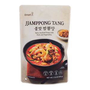 Spicy Seafood Soup With Pork and Vegetables 17.60 OZ (500 G)