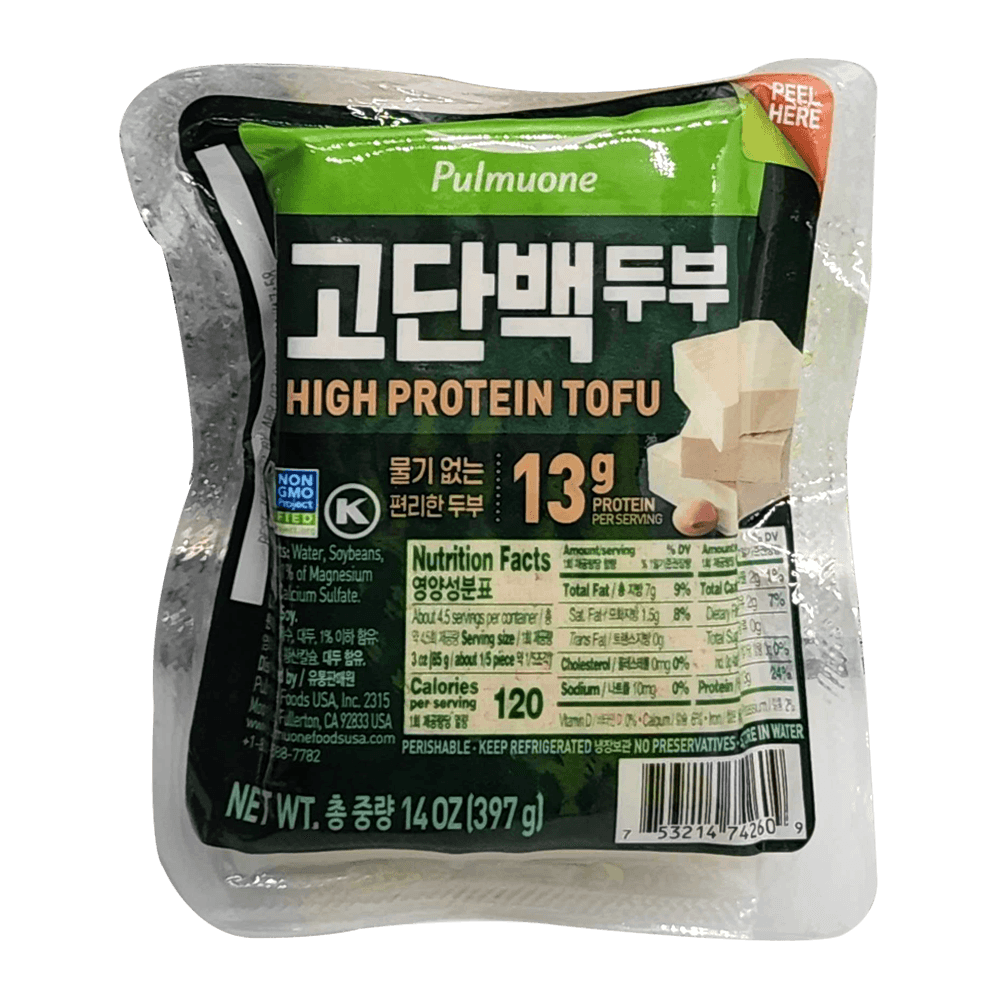 High Protein Tofu 14oz(397g) - H Mart