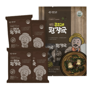 Yangyang Instant Cirsium Setidens(Korean Thistle) Soybean Paste Broth Soup Cube 0.35oz(10g)x 5 Packs