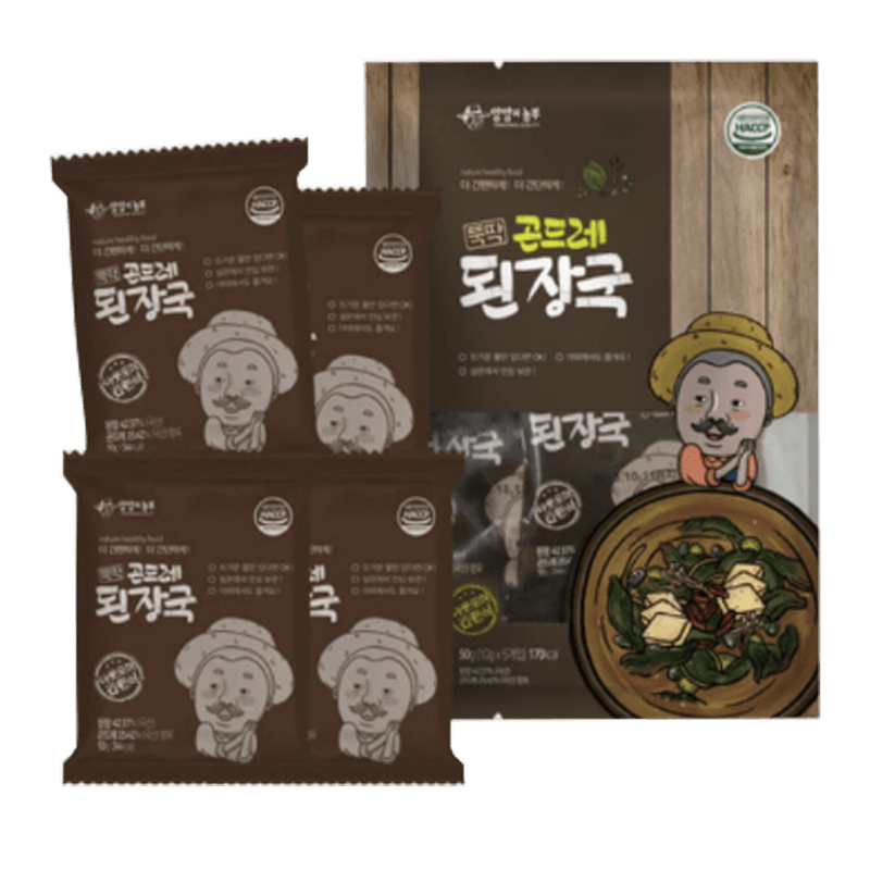 Yangyang	Instant-Cirsium-Setidens-Korean-Thistle--Soybean-Paste-Broth-Soup-Cube-0.35oz-10g-x-5-Packs	양양오색한과	뚝딱-즉석-곤드레-된장국-0.35oz-10g-x-5-팩