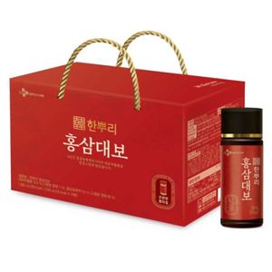 [CJ웰케어] 한뿌리 홍삼대보 100ml*10병 x 4개