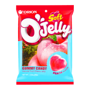 O'Jelly Soft Gummy Candy(Peach Flavor) 2.33oz(66g)