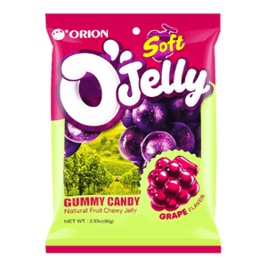 O'Jelly Soft Gummy Candy(Grape Flavor) 2.33oz(66g)