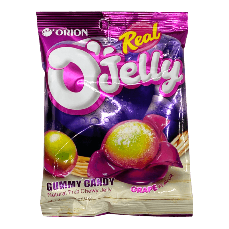 Orion	O-Jelly-Gummy-Candy-Grape-Flavor--2.36oz-67g-	오리온	포도-알맹이-젤리-2.36oz-67g-