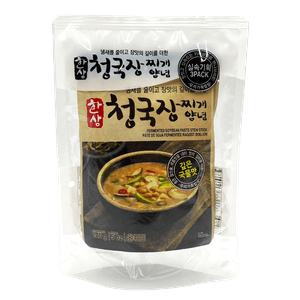 Cheonggukjang Soybean Paste Stew Stock Sauce 4.94oz(140g) 3pk