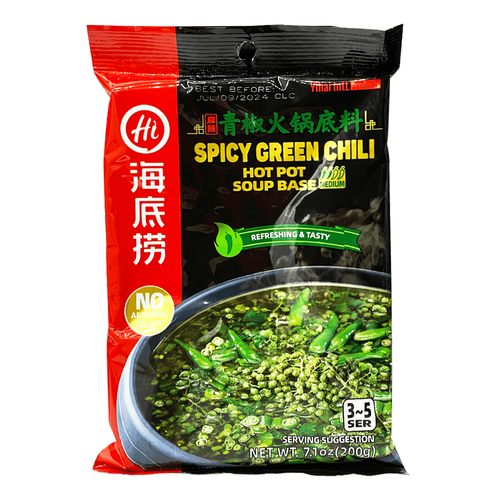 Spicy Flavor Green Chili Hot Pot Seasoning H Mart