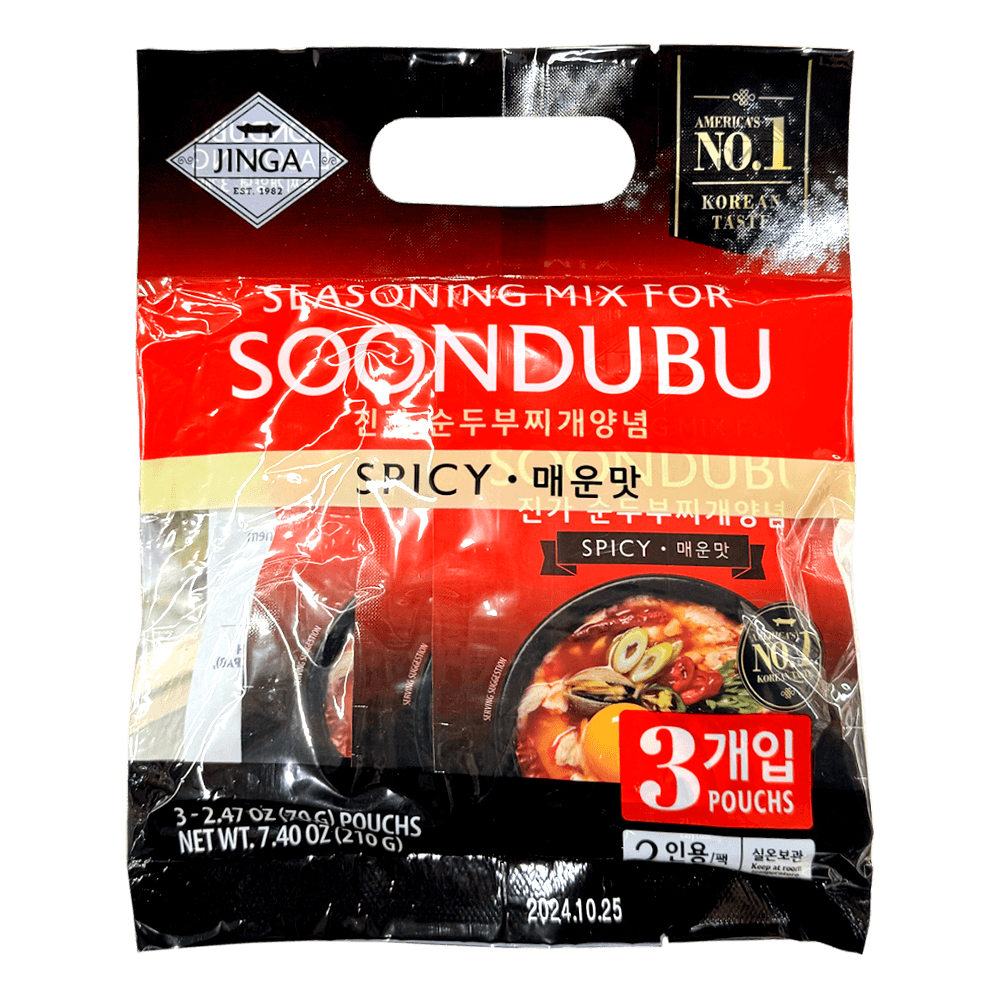 Buy Jinga Tofu Stew Paste (Spicy) 7.4oz | HMart - H Mart