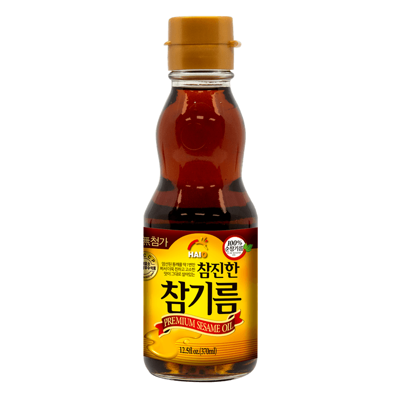 HAIO-PURE-SESAME-OIL-12.5FLOZ--370ml--24-해오름-참진한-참기름