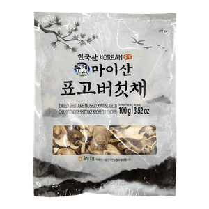 Korean Dried Shitake Sliced Mushroom 3.52oz(100g)