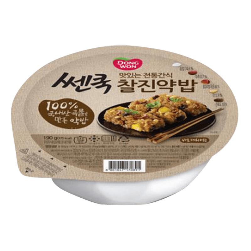 DONGWON-COOKED-FLAVORED-GLUTINOUS-RICE-6.7OZ-190G-X2-12동원-쎈쿡-찰진약밥