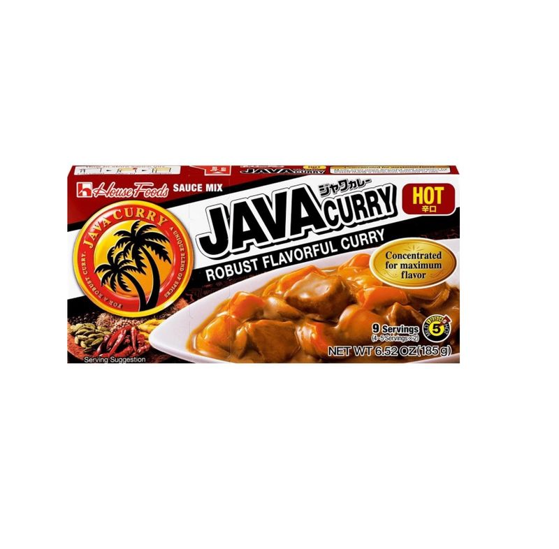 Java Curry Sauce Mix Hot 6.52oz(185g) - H Mart